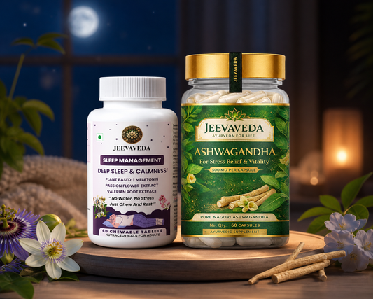 Sleeping Tablet, Ashwaganda (Combo Pack)
